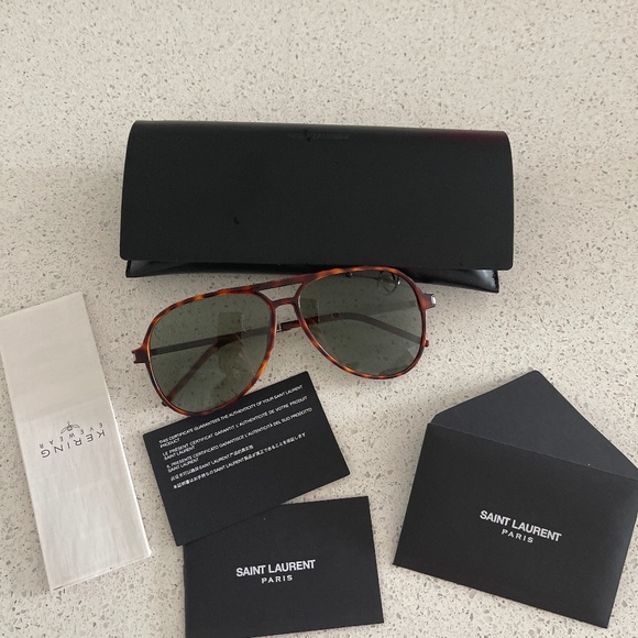 Saint Laurent - Classic 11 aviator sunglasses - Picture 1 of 7